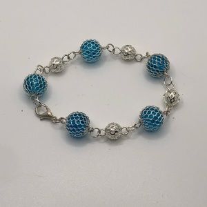 Turquoise and Silver Bracelet